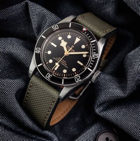 buy tudor black bay leather strap|black bay 58 strap options.